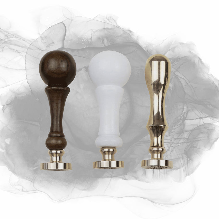 Exclusiver Siegelstempel mit Initialen im Classic-Design - Siegelstempel personalisiert