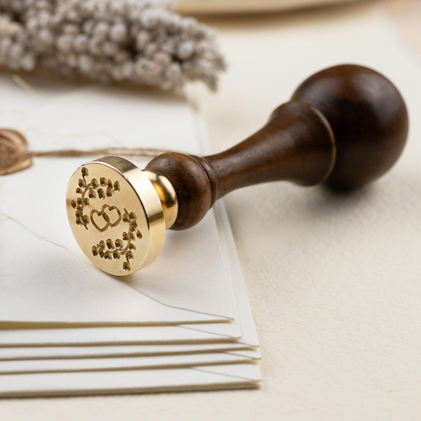 Siegelstempel Symbol Eukalyptusliebe - Siegelstempel personalisiert