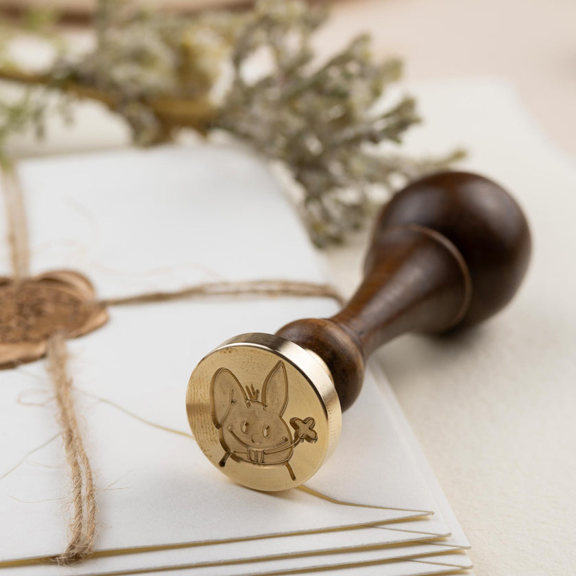 Siegelstempel zu Ostern, Symbol Osterhase - Siegelstempel personalisiert