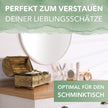 Schatztruhe Baum des Lebens aus massivem Mangoholz - Siegelstempel personalisiert