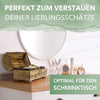 Schatztruhe Baum des Lebens aus massivem Mangoholz - Siegelstempel personalisiert