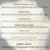 Siegelstempel personalisiert mit Initialen und Rundtext - Siegelstempel personalisiert