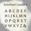 Siegelstempel  personalisiert für Wachssiegel mit Text und Initialen im Design Matteo - Siegelstempel personalisiert
