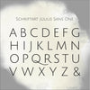 Siegelstempel  personalisiert zur Hochzeit mit Initialen im Design Sophia - Siegelstempel personalisiert