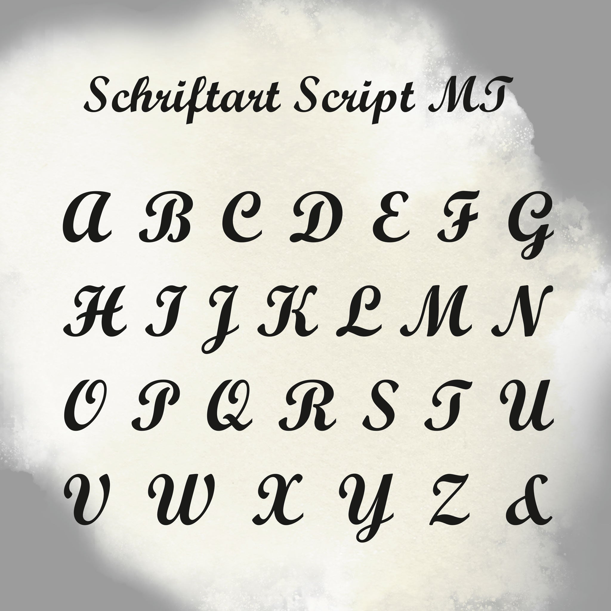 Wachssiegel Design Zierranke mit Initialen selbstklebend - Siegelstempel personalisiert