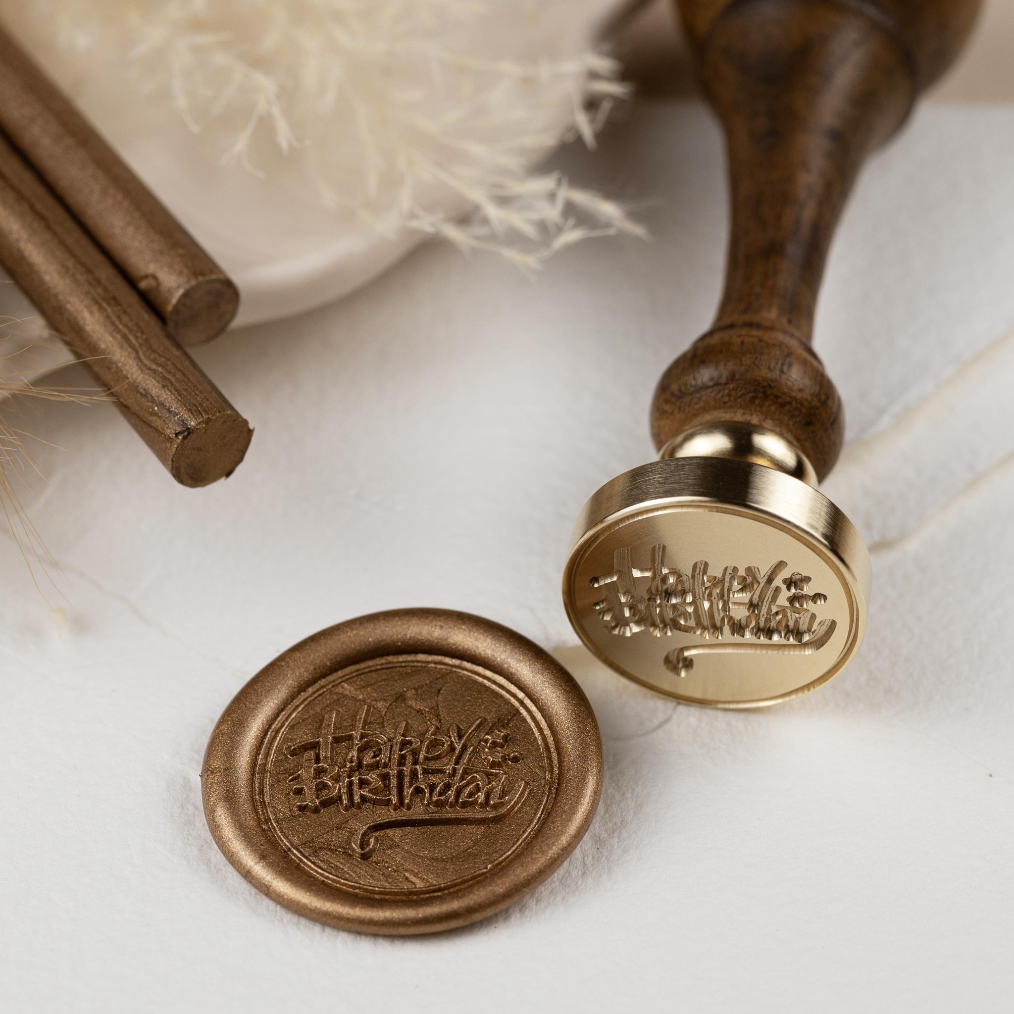 Siegelstempel mit Gravur 