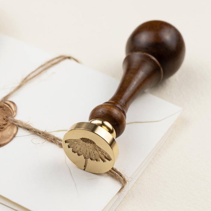 Siegelstempel Design Sonnenhut - Siegelstempel personalisiert