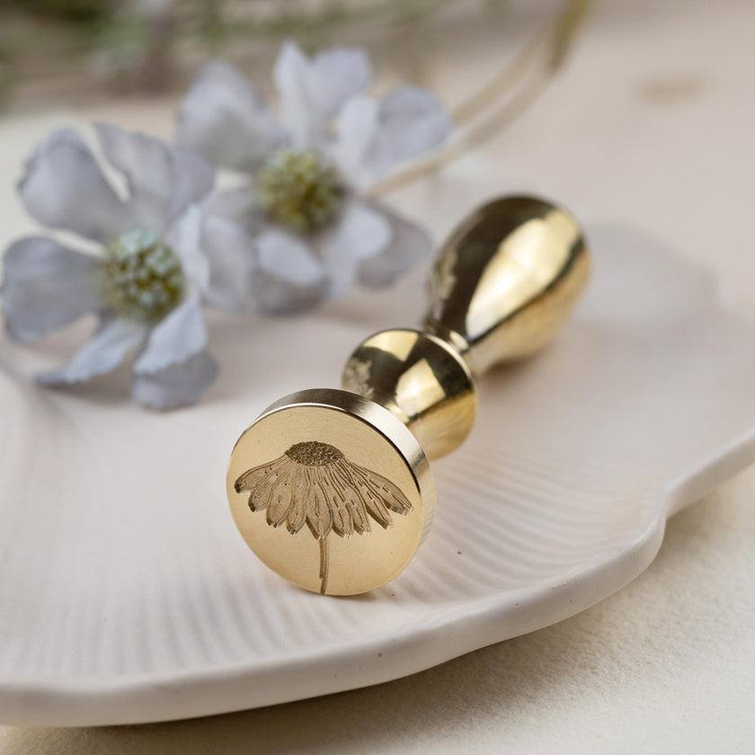 Siegelstempel Design Sonnenhut - Siegelstempel personalisiert