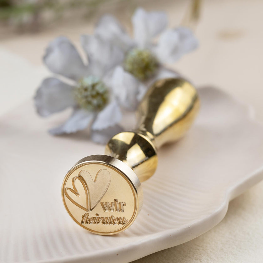 Siegelstempel zur Hochzeit 